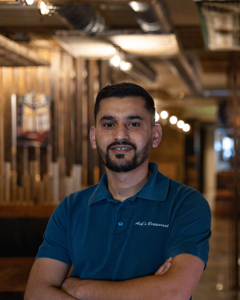 Geschäftsführer Ahmad Alahmad Alkadrow, auch: Achi